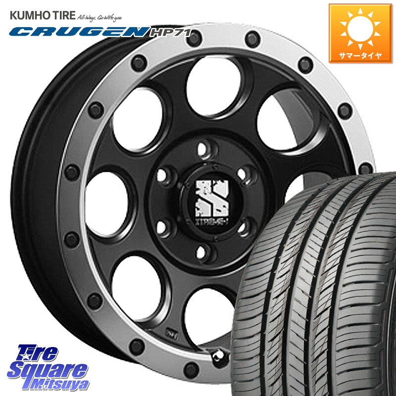 MLJ XJ03 エクストリームJ XTREME-J ホイール 18インチ 18 X 8.0J(US) +20 6穴 139.7 KUMHO CRUGEN HP71 クルーゼン サマータイヤ 265/60R18