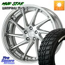 WORK GNOSIS CVS O Disk 19インチ 2ピース 19 X 8.5J +50 5穴 114.3 MUDSTAR WANPAKU MT ワンパク M/T ホワイトレター 235/55R19