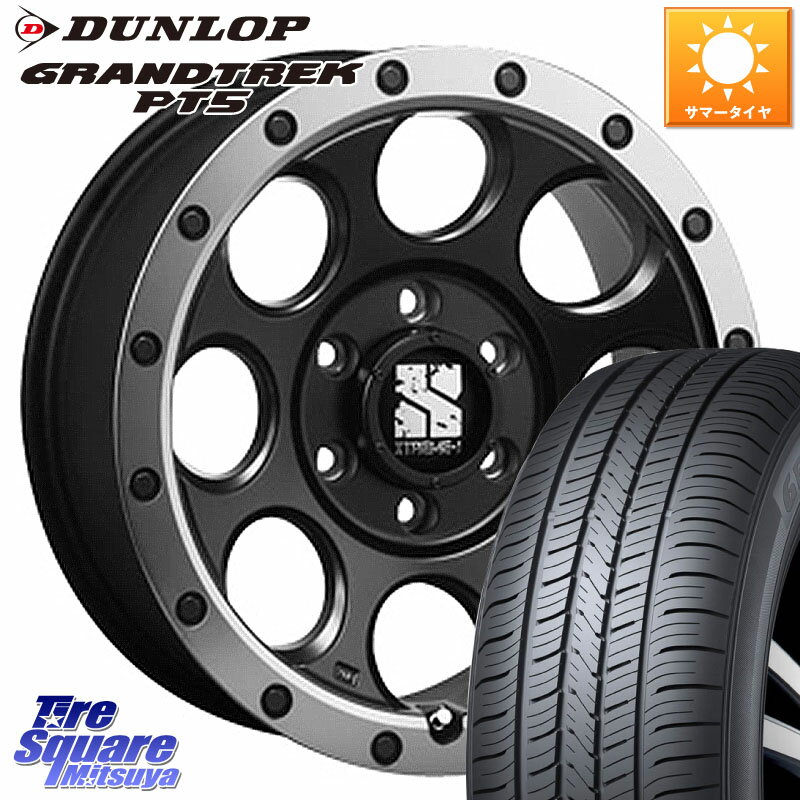 MLJ XJ03 エクストリームJ XTREME-J ホイール 18インチ 18 X 8.0J(US) +20 6穴 139.7 DUNLOP ダンロップ GRANDTREK PT5 グラントレック サマータイヤ 265/60R18