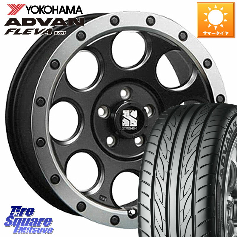MLJ XJ03 エクストリームJ XTREME-J ホイール 17インチ 17 X 7.5J +42 5穴 114.3 YOKOHAMA R0422 ADVAN FLEVA V701 ヨコハマ 225/55R17