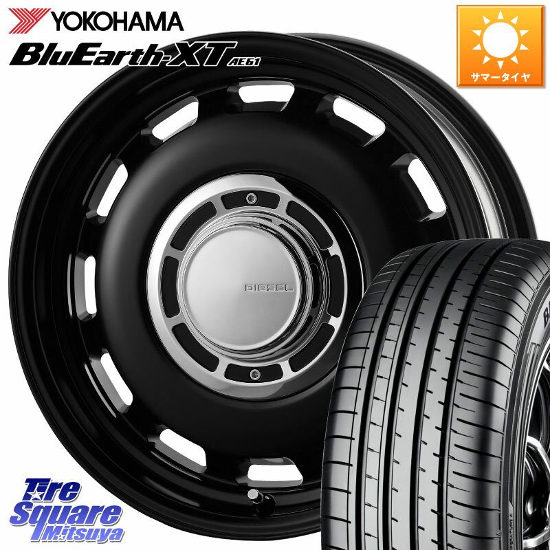 コスミック クロスブラッド DIESEL インセット-5 16インチ 16 X 6.0J +0 5穴 139.7 YOKOHAMA R5766 BluEarth-XT AE61 ヨコハマ 215/70R16 ジムニー専用(要オーバーフェンダー等) ジムニ−シエラ・ノマド(カスタム)