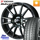 WEDS WedsSport SA-62R ホイール 15インチ 15 X 6.0J +48 4穴 100 YOKOHAMA R6290 ヨコハマ BluEarth-Es ES32 195/65R15 E13ノートクロスオーバー