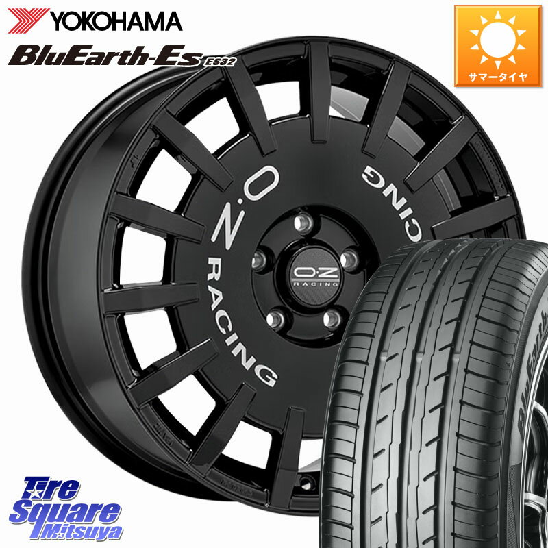 OZ Rally Racing ラリーレーシング 専用KIT付属 ホイール 16インチ 16 X 7.0J(VW POLO AW) +45 5穴 100 YOKOHAMA R2440 BluEarth-Es ES32 ヨコハマ 195/55R16 フォルクスワーゲン POLO ポロ(AW)