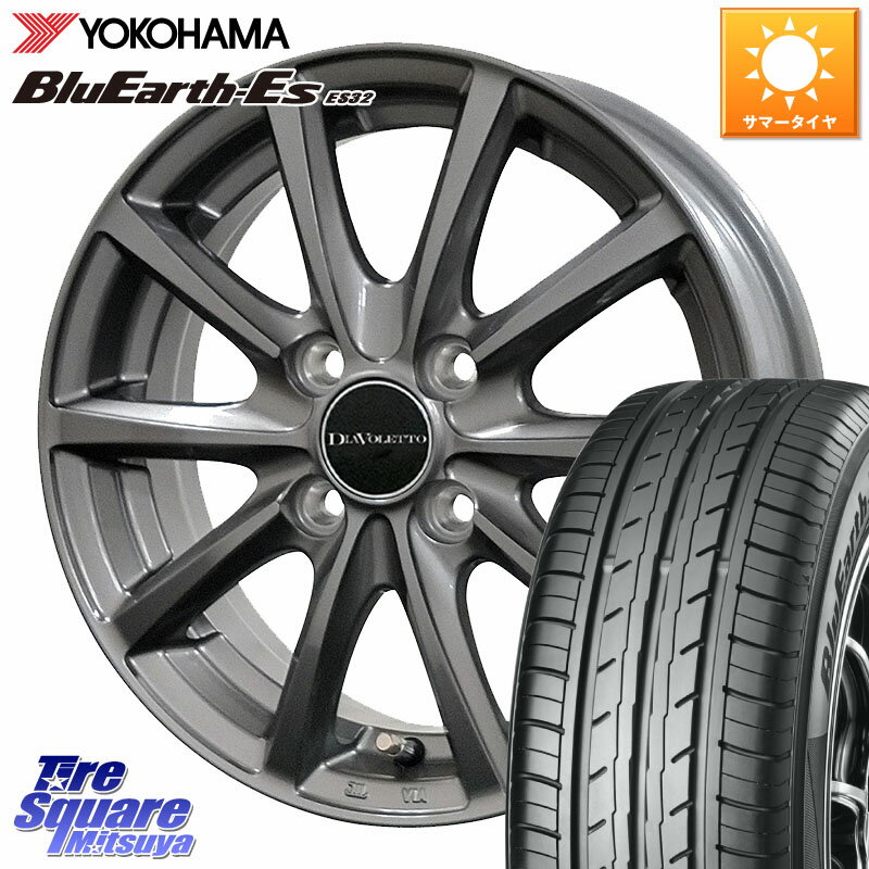 コスミック DIAVOLETTO D.TEN ホイール 15インチ 15 X 4.5J +43 4穴 100 YOKOHAMA R6273 BluEarth-Es E..