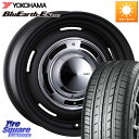 CRIMSON ディーン クロスカントリー ブラック 在庫● 15インチ 15 X 6.0J +42 4穴 100 YOKOHAMA R2415 ヨコハマ BluEarth-Es ES32 175/60R15 E11ノート