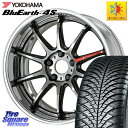 YOKOHAMA R4439 ヨコハマ BluEarth-4S AW21 オールシーズンタイヤ 225/55R19 WORK EMOTION ZR10 L Di...