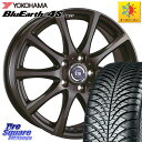 YOKOHAMA R4447 ヨコハマ BluEarth-4S AW21 オールシーズンタイヤ 235/50R18 阿部商会 ティラード イータ 18 X 7....