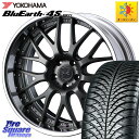 YOKOHAMA R4442 ヨコハマ BluEarth-4S AW21 オールシーズンタイヤ 235/55R19 WEDS MAVERICK 709M S-L...
