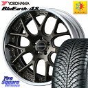 YOKOHAMA R4450 ヨコハマ BluEarth-4S AW21 オールシーズンタイヤ 225/55R18 WEDS MAVERICK 1307M S-...
