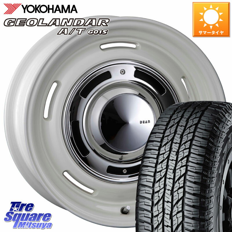 CRIMSON ディーン クロスカントリー ホイール 16インチ 16 X 6.5J +38 5穴 114.3 YOKOHAMA R1158 GEOLANDAR AT G015 A/T ブラックレター ヨコハマ 225/70R16 デリカD:5
