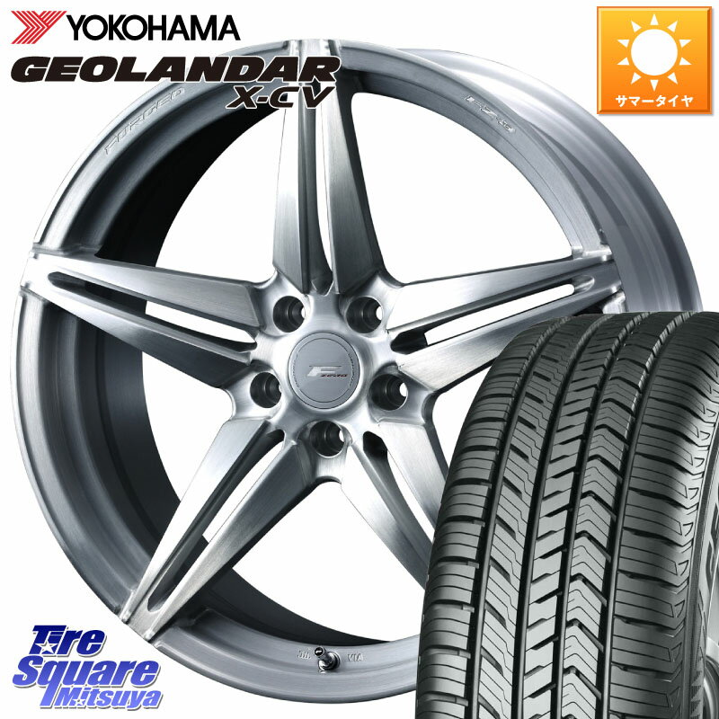 WEDS F ZERO FZ-3 FZ3 鍛造 FORGED ホイール20インチ 20 X 8.5J +38 5穴 114.3 YOKOHAMA R4539 GEOLANDAR X-CV G057 ヨコハマ 255/45R20 アウトランダーPHEV