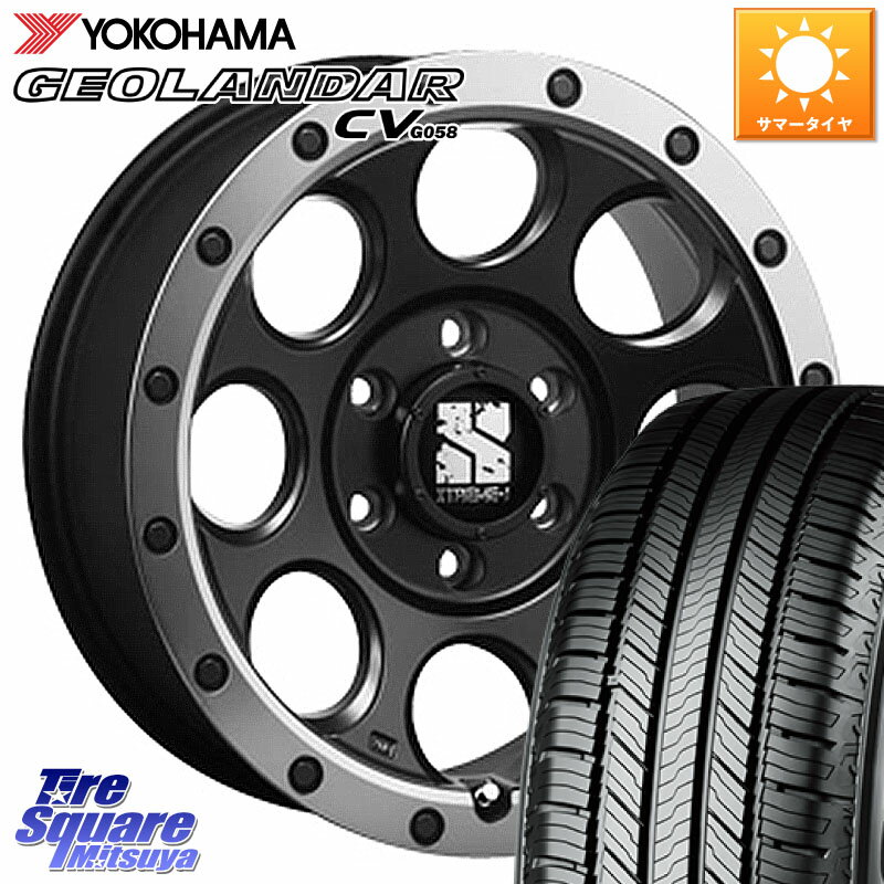 MLJ XJ03 エクストリームJ XTREME-J ホイール 18インチ 18 X 8.0J(US) +20 6穴 139.7 YOKOHAMA R8088 GEOLANDAR CV G058 ヨコハマ 265/60R18