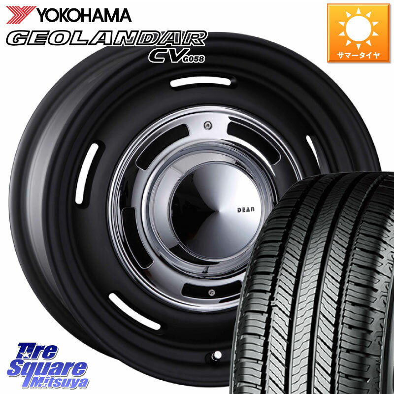 CRIMSON ディーン クロスカントリー ホイール 16インチ 欠品次回11月末〜12月上予定 16 X 6.5J +43 5穴 114.3 YOKOHAMA R5705 GEOLANDAR CV G058 ヨコハマ 215/70R16 デリカD:5 SK系フォレスター