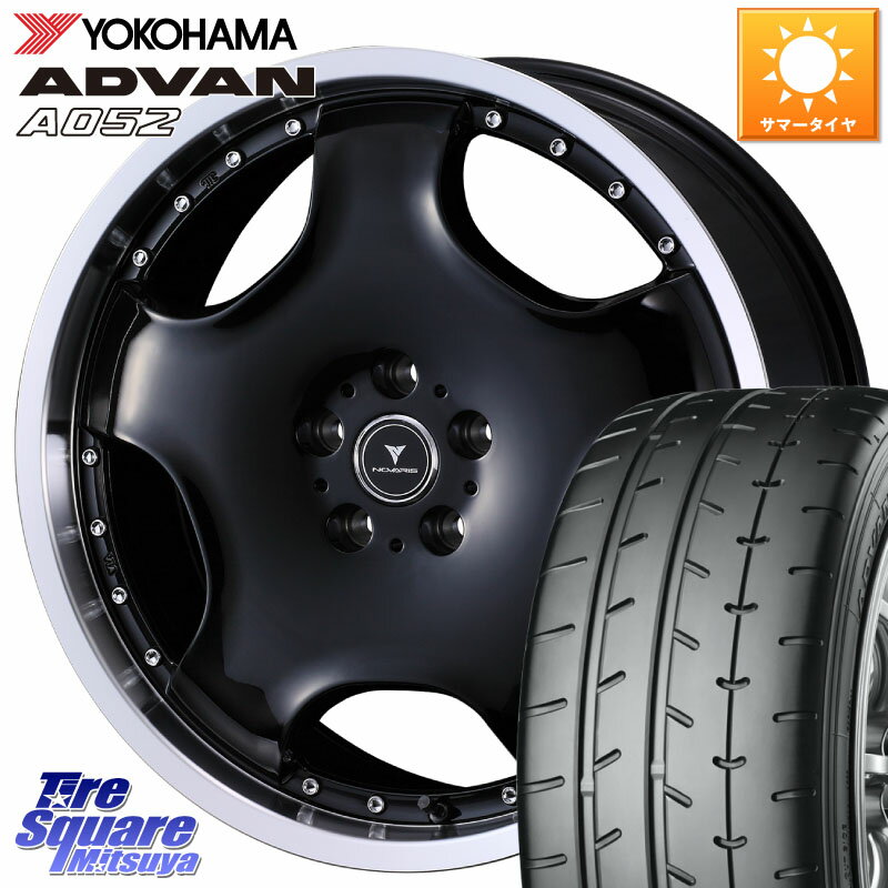 WEDS NOVARIS ASSETE D1 ホイール 19インチ 19 X 8.0J +45 5穴 114.3 YOKOHAMA R4965 ADVAN A052 アドバン サマータイヤ ヨコハマ 245/35R19 WRX S4(VBH)