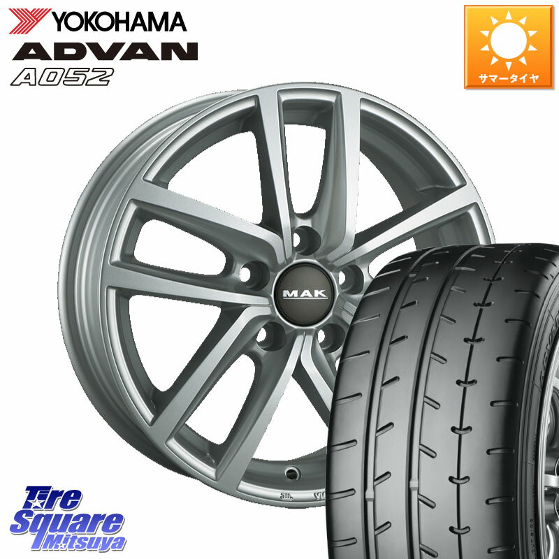 阿部商会 MAK DRESDEN ホイール 18インチ 18 X 7.5J(VW GOLF7 AU) +51 5穴 112 YOKOHAMA R4294 ADVAN A052 アドバン ヨコハマ 225/40R18 フォルクスワーゲン ゴルフ7 フォルクスワーゲン ゴルフ7 GTI・R フォルクスワーゲン ゴルフ8 フォルクスワーゲン ゴルフ8GTI