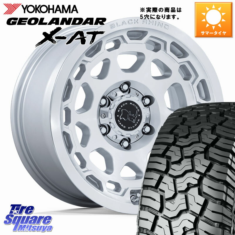 BLACK RHINO CONGO コンゴ ホイール 17インチ◇参考画像 17 X 8.5J +35 5穴 127 YOKOHAMA E4906 GEOLANDAR X-AT G016 ヨコハマ 265/70R17 クライスラー ジープ ラングラー JK系 クライスラー ジープ ラングラー JL系