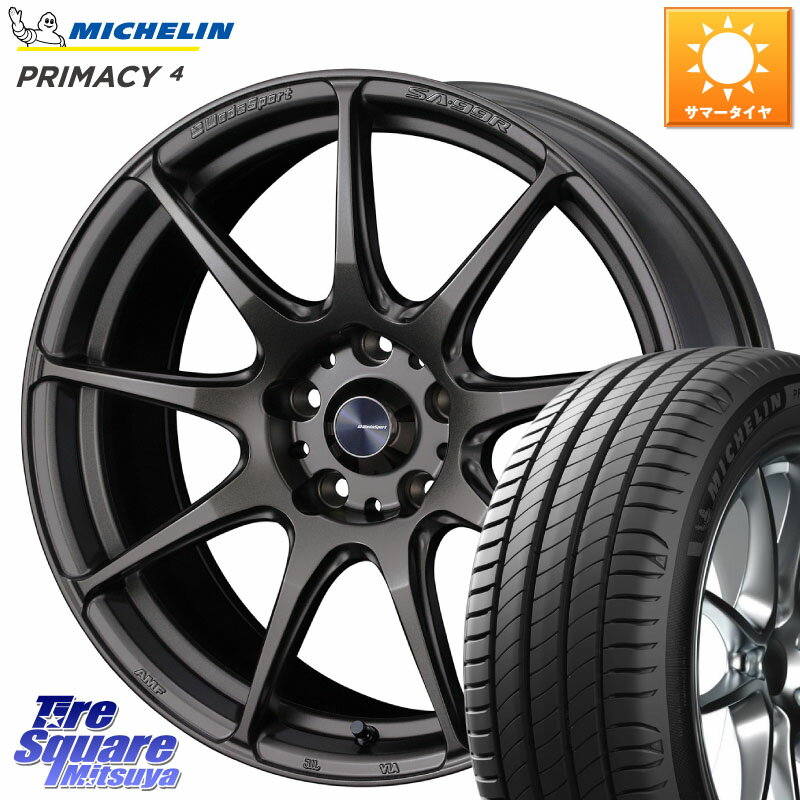 WEDS ウェッズ スポーツ SA99R SA-99R 18インチ 18 X 7.5J +45 5穴 114.3 ミシュラン PRIMACY4 プライマシー4 100Y XL MO 正規 245/45R18