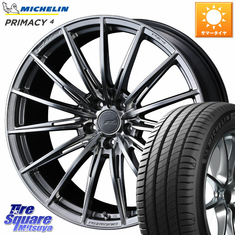 WEDS F ZERO FZ4 FZ-4 鍛造 FORGED 19インチ 19 X 8.0J +45 5穴 114.3 ミシュラン PRIMACY4 プライマシー4 96W XL VOL 正規 235/40R19 ヤリスクロス CY2アコード 70系カムリ