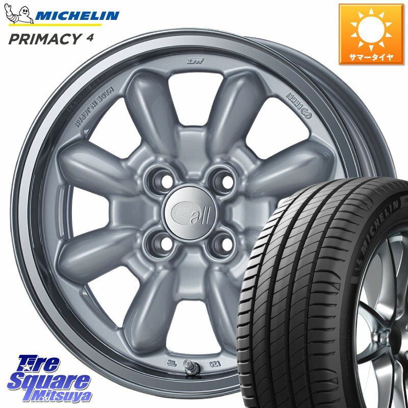 ENKEI エンケイ ALL EIGHTEEN Classical Spoke 15インチ 15 X 6.0J +38 4穴 100 ミシュラン PRIMACY4 プライマシー4 82V 正規 185/55R15 700系パッソ