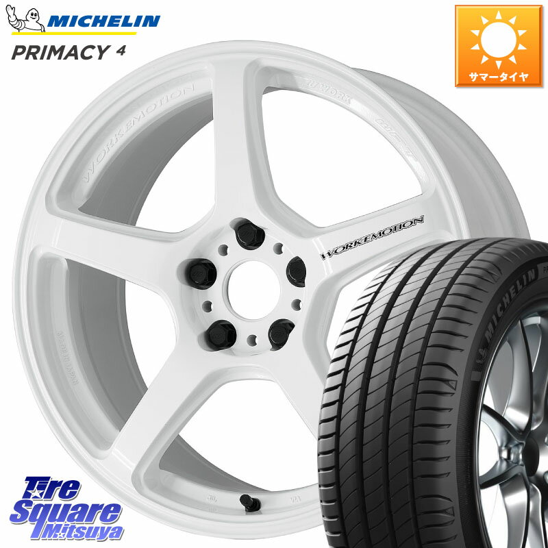 WORK ワーク EMOTION エモーション T5R ICW 19インチ 19 X 8.5J +45 5穴 114.3 ミシュラン PRIMACY4 プライマシー4 Acoustic 96W XL VOL 正規 235/40R19 CY2アコード 70系カムリ
