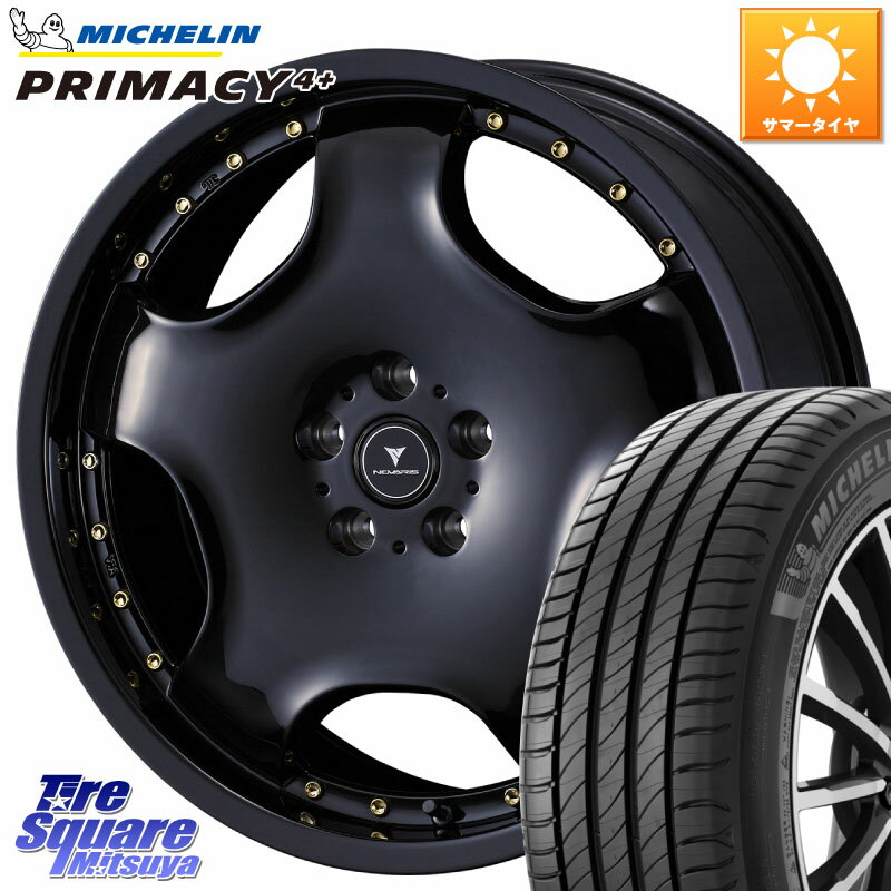 WEDS NOVARIS ASSETE D1 ホイール 18インチ 18 X 7.0J +47 5穴 114.3 ミシュラン PRIMACY4+ プライマシー4+ 92W 正規 215/50R18 60系プリウス ヤリスクロス CX-3