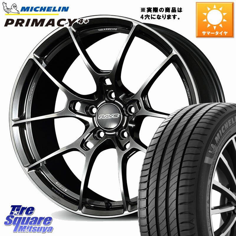 RAYS 【欠品次回2~3月】 G025 VOLK RACING 鍛造 ホイール 16インチ◇参考画像 16 X 7.0J +38 4穴 100 ミシュラン PRIMACY4+ プライマシー4+ 83W 正規 205/45R16