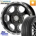 MEIWA Blood Stock One Piece ホイール 16インチ 16 X 7.0J +45 5穴 100 ミシュラン PRIMACY4+ プライマ...