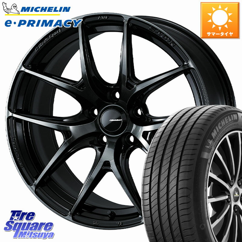 WEDS WedsSport SA-01R ホイール 18インチ 18 X 8.0J +42 5穴 114.3 ミシュラン e PRIMACY Eプライマシー 98H S2 正規 225/55R18 デリカD:5 SL系フォレスター