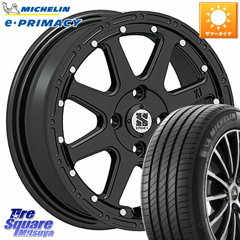 MLJ XTREME-J エクストリームJ ホイール 14インチ 14 X 4.5J +43 4穴 100 ミシュラン e PRIMACY Eプライマシー 79H XL 正規 155/65R14 N-BOX タント スペーシア サクラ ハイゼット アゲトラCustom車用※軽自動車専用ホイール※