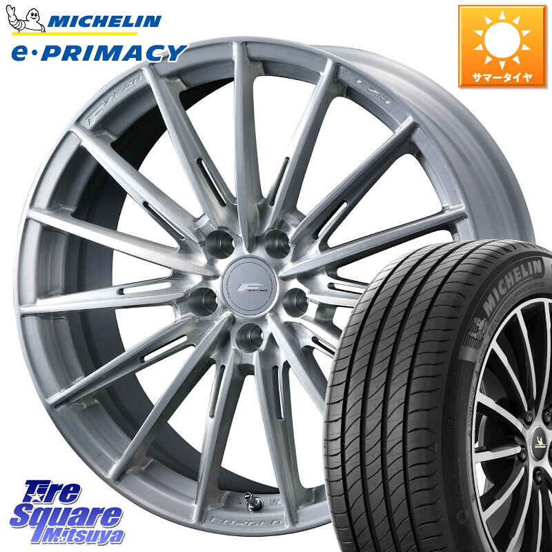 WEDS F ZERO FZ4 FZ-4 鍛造 FORGED 19インチ 19 X 8.0J(M14B) +45 5穴 114.3 ミシュラン e PRIMACY Eプライマシー 105W XL MO 正規 235/55R19 クラウンスポーツ・エステート ハイブリッドZ スバル ソルテラ(2)