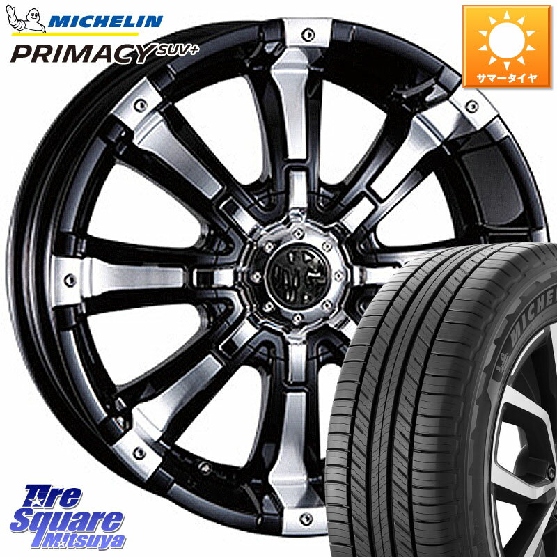 CRIMSON クリムソン BEAST ビースト ホイール 17インチ 17 X 8.0J(US) +25 6穴 139.7 ミシュラン PRIMACY プライマシー SUV+ 112H 正規 265/65R17