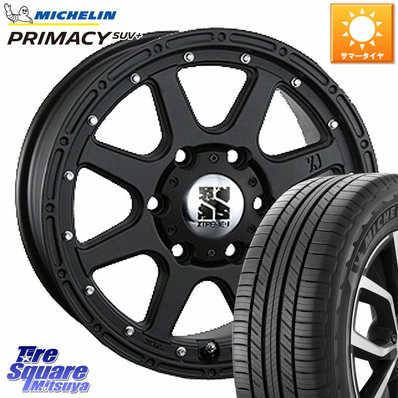 MLJ XTREME-J エクストリームJ ホイール 18インチ 18 X 8.0J(US) +25 6穴 139.7 ミシュラン PRIMACY プライマシー SUV+ 110H 正規 265/60R18