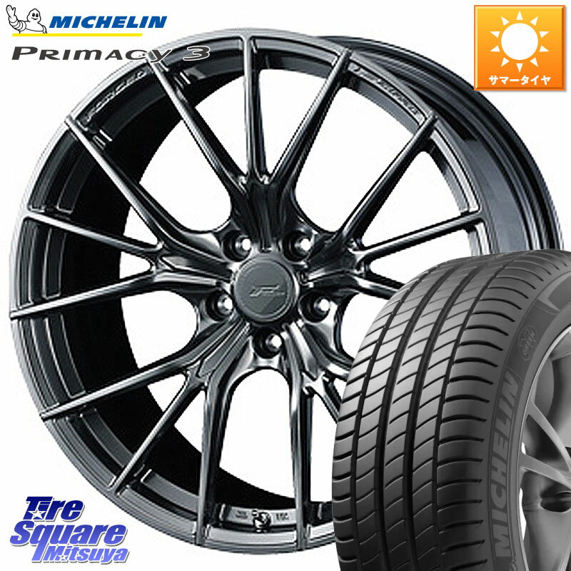 WEDS F ZERO FZ-1 FZ1 鍛造 FORGED ホイール19インチ 19 X 8.0J +38 5穴 114.3 ミシュラン PRIMACY3 プライマシー3 98Y XL ★ MO 正規 245/40R19 30系アルファード 30系ヴェルファイア 20系アルファード