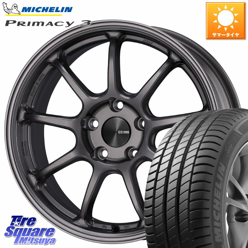 ENKEI PerformanceLine PF09 ホイール 4本 17インチ 17 X 7.0J(MINI F55 F56 F57) +45 5穴 112 ミシュラン PRIMACY3 プライマシー3 88W XL ★ 正規 205/45R17 MINI ミニ F55 F56 F57