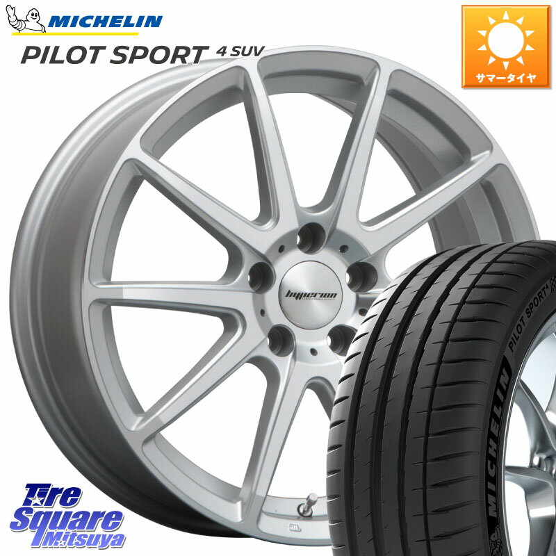 MLJ HYPERION CVX ハイペリオン ホイール 20インチ 20 X 8.5J +35 5穴 114.3 ミシュラン PILOT SPORT4 パイロットスポーツ4 SUV 105W XL MO 正規 255/45R20 アウトランダーPHEV