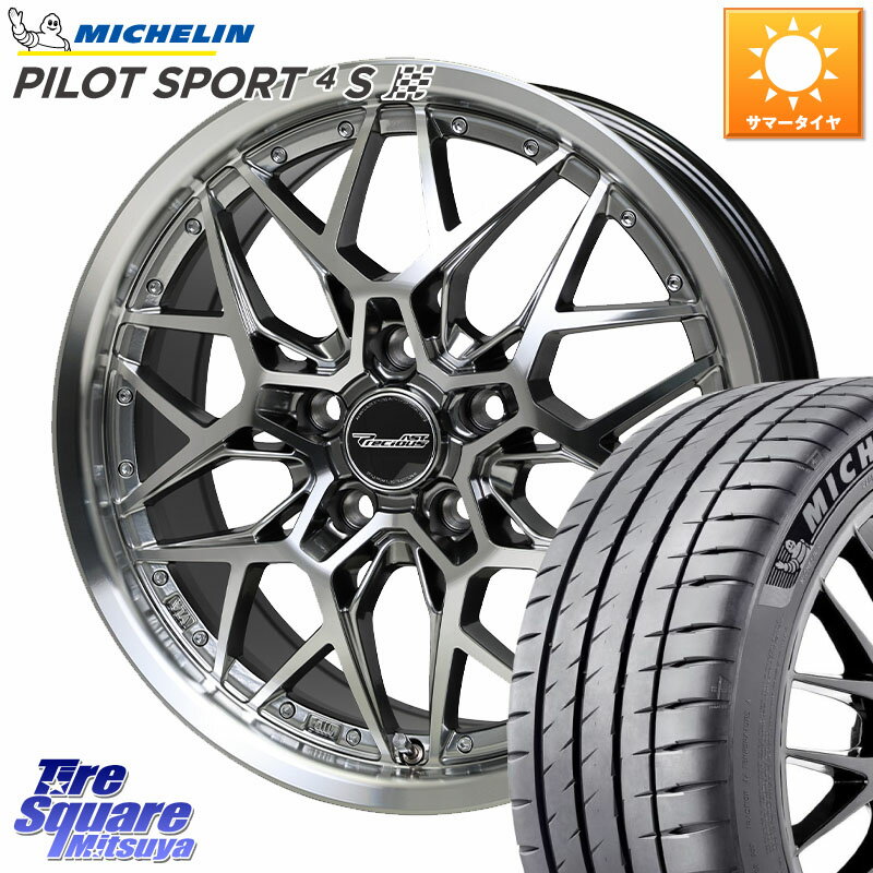HotStuff プレシャス Precious AST M5 ホイール 20インチ 20 X 8.5J +38 5穴 114.3 ミシュラン PILOT SPORT4S パイロットスポーツ4S (99Y) XL 正規 245/40R20 30系アルファード 30系ヴェルファイア 20系アルファード
