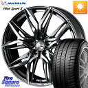 WEDS 40839 レオニス LEONIS LM BMCMC 19インチ 19 X 8.0J +35 5穴 114.3 ミシュラン PILOT SPORT3 パイロットスポーツ3 102Y XL MO 正規 245/45R19 30系アルファード 30系ヴェルファイア 20系アルファード