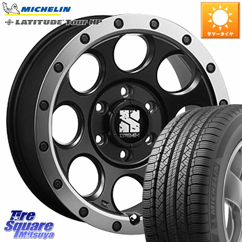 MLJ XJ03 エクストリームJ XTREME-J ホイール 18インチ 18 X 8.0J(US) +20 6穴 139.7 ミシュラン LATITUDE TOUR HP 110H 正規 265/60R18