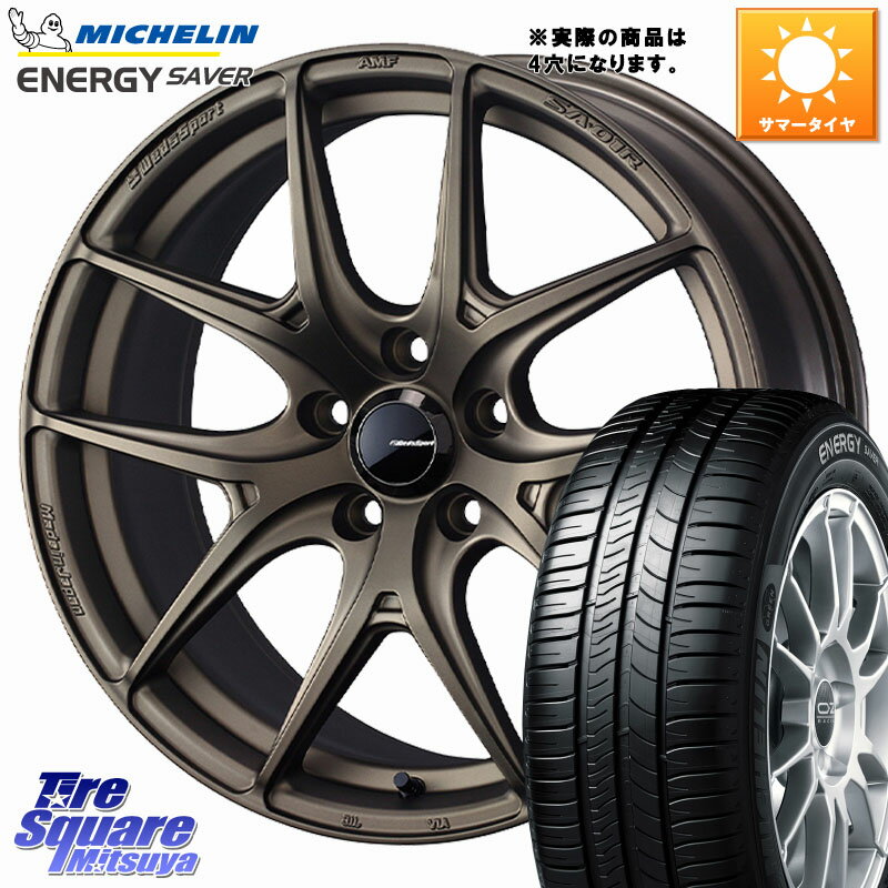 WEDS WedsSport SA-01R ホイール 15インチ◇参考画像 15 X 6.0J +48 4穴 100 ミシュラン ENERGY SAVER 88H XL ★ 正規 175/65R15 GR・GS系フィット クロスビー