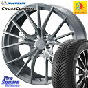 ミシュラン CROSSCLIMATE2 クロスクライメイト2 オールシーズンタイヤ 95Y XL 正規 245/35R20 WEDS F ZERO FZ-1 F...