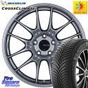 ミシュラン CROSSCLIMATE2 クロスクライメイト2 オールシーズンタイヤ 104W XL 正規 225/60R18 ENKEI エンケイ RACING...