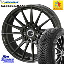 ミシュラン CROSSCLIMATE2 クロスクライメイト2 オールシーズンタイヤ 103V XL VOL 正規 235/50R19 KYOHO ENKEI TUNING FC01 ホイール 4本 19インチ 19 X 8.5J +45 5穴 114.3 BT5レガシィ アウトバック