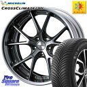 ミシュラン CROSSCLIMATE2 SUV クロスクライメイト2 SUV オールシーズンタイヤ 107V XL 正規 235/60R18 WEDS MAVE...