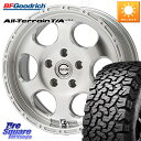 MEIWA Blood Stock One Piece ホイール 17インチ 17 X 8.0J +35 5穴 127 BF Goodrich オールテレーン TA KO2 T/A グッドリッチ ブラックウォール 255/75R17 クライスラー ジープ ラングラー JK系 クライスラー ジープ ラングラー JL系