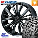WEDS レオニス VX BMC1 ウェッズ Leonis ホイール 17インチ 17 X 7.0J +42 5穴 114.3 BF Goodrich マッドテレーン KM3 TA T/A グッドリッチ Mud-Terrain T/A 255/65R17