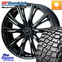 WEDS レオニス WX BMC1 ウェッズ Leonis ホイール 17インチ 17 X 7.0J +42 5穴 114.3 BF Goodrich マッドテレーン KM3 TA T/A グッドリッチ Mud-Terrain T/A 255/65R17