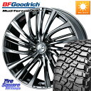 WEDS ウェッズ weds レオニス LEONIS FS 17インチ 17 X 7.0J +42 5穴 114.3 BF Goodrich マッドテレーン KM3 TA T/A グッドリッチ Mud-Terrain T/A 255/65R17
