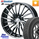 WEDS LEONIS FR レオニス FR ホイール 18インチ 18 X 7.0J(M14B) +40 5穴 114.3 BF Goodrich Trail-Terrain TA トレイルテレーンT/A ブラックウォール 225/60R18 クラウンクロスオーバー