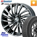 WEDS ウェッズ weds レオニス LEONIS FS 19インチ 19 X 7.5J +48 5穴 114.3 BF Goodrich Trail-Terrain TA トレイルテレーンT/A ブラックウォール 235/55R19
