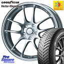 グッドイヤー ベクター Vector 4Seasons Hybrid オールシーズンタイヤ 215/45R17 ENKEI エンケイ PerformanceLi...